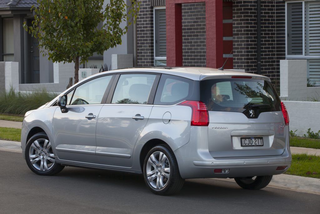 The Peugeot 5008. The Peugeot 5008.